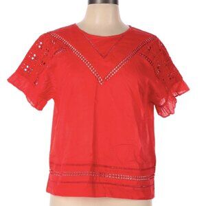 Scotch & Soda 100% Cotton Red Blouse
